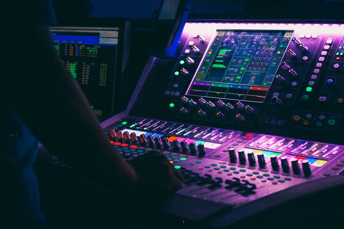 How to produce a podcast show editing timeline showing cuts and audio layers